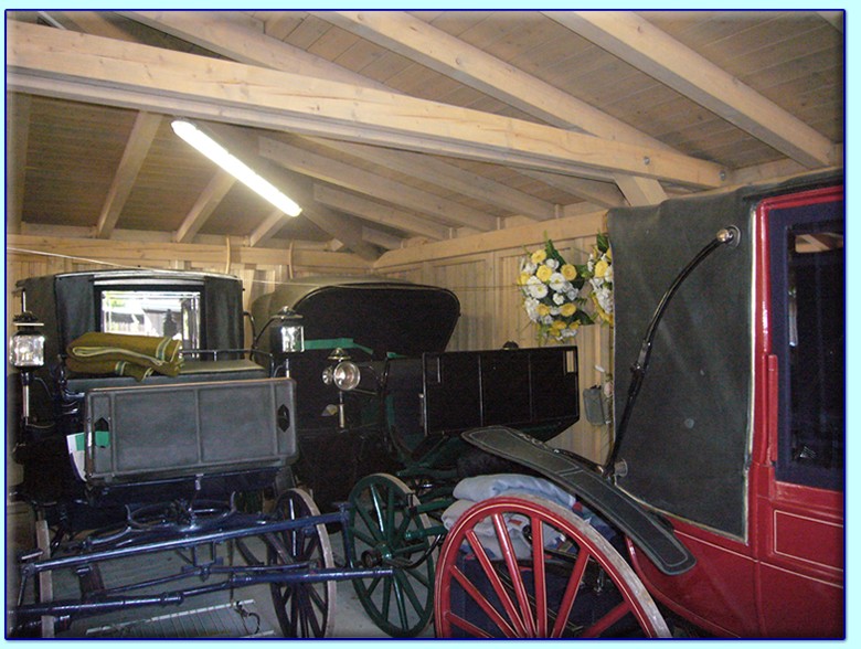 Die Remise der Kutscherei Hans Holzmann in M&uuml;nchen Schwabing